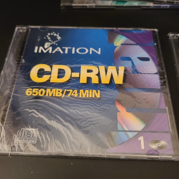 Set of 6 Memorex CD-RW 700MB, 80MIN 4X Speed - Picture 3 of 4